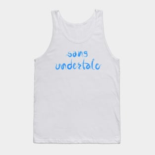 sans undertale Tank Top